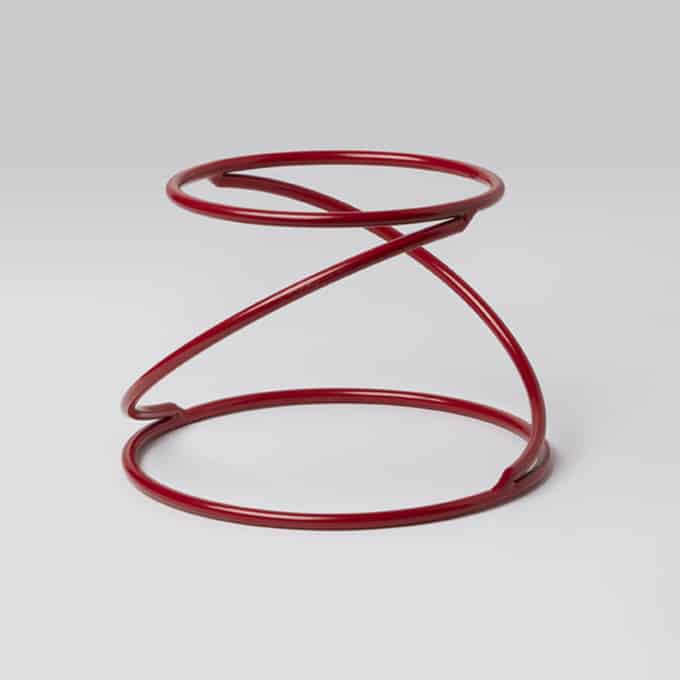 Contempo™ Pizza Stand/Riser, Red