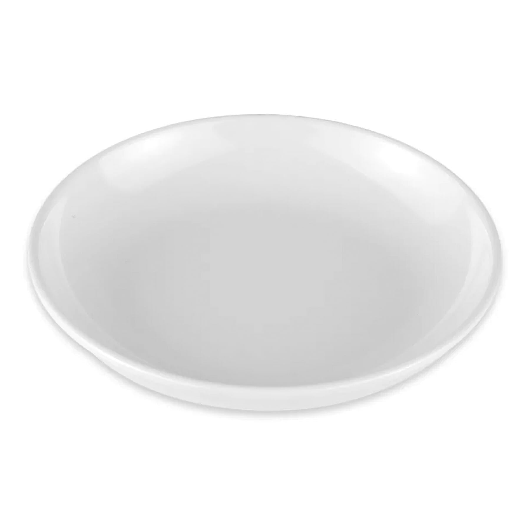 Hidden Treasures 1 oz. White Melamine Sauce Dish