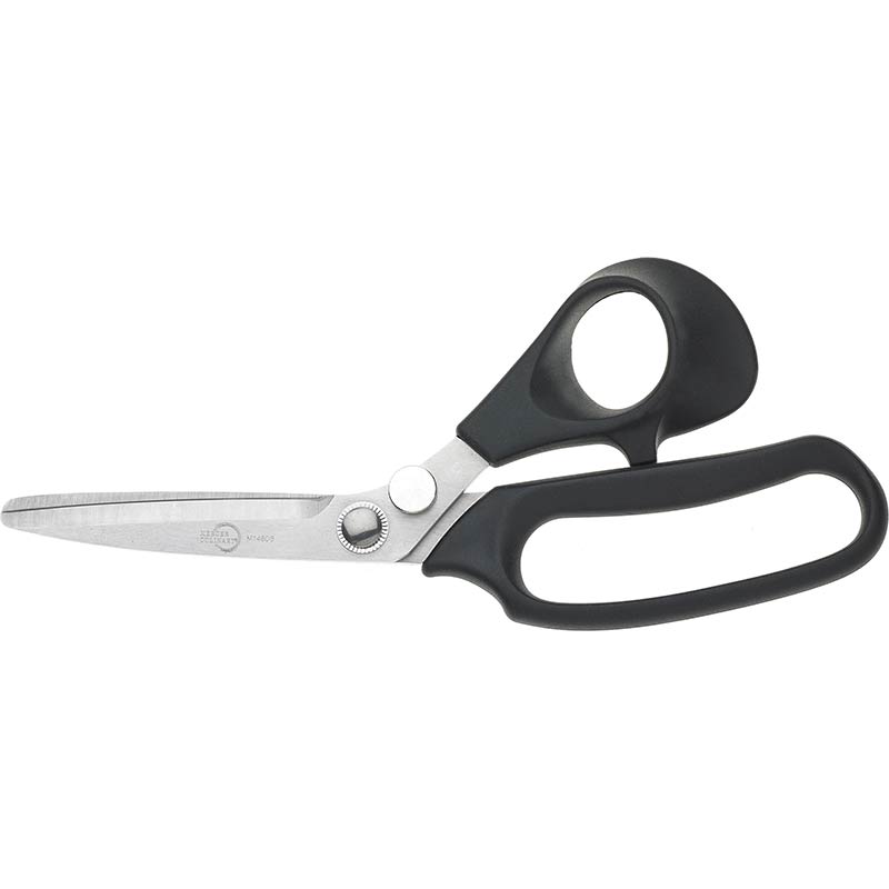 8-3/4" Kitchen Shears, Stainless Steel, Rubberized Handle