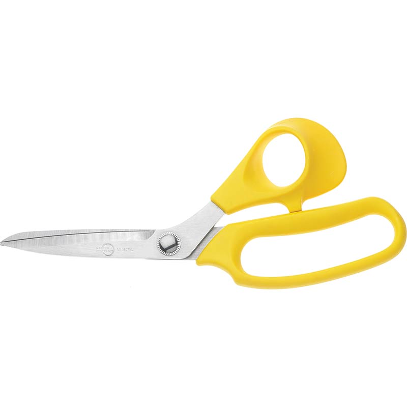 9" Kitchen Shears, Stainless Steel, Yellow Handle