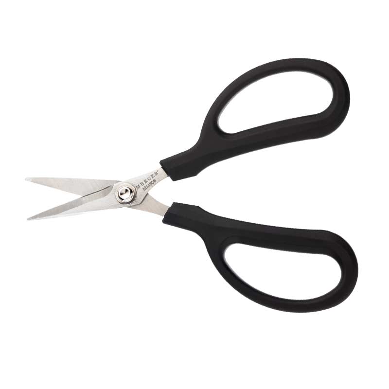 6-1/4" Kitchen Snips, High-Carbon Japanese Steel, Black Handle
