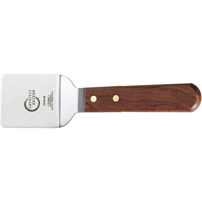 2-1/2" x 2-1/2" Praxis® Mini Turner, High Carbon Japanese Stainless Steel, Rosewood Handle