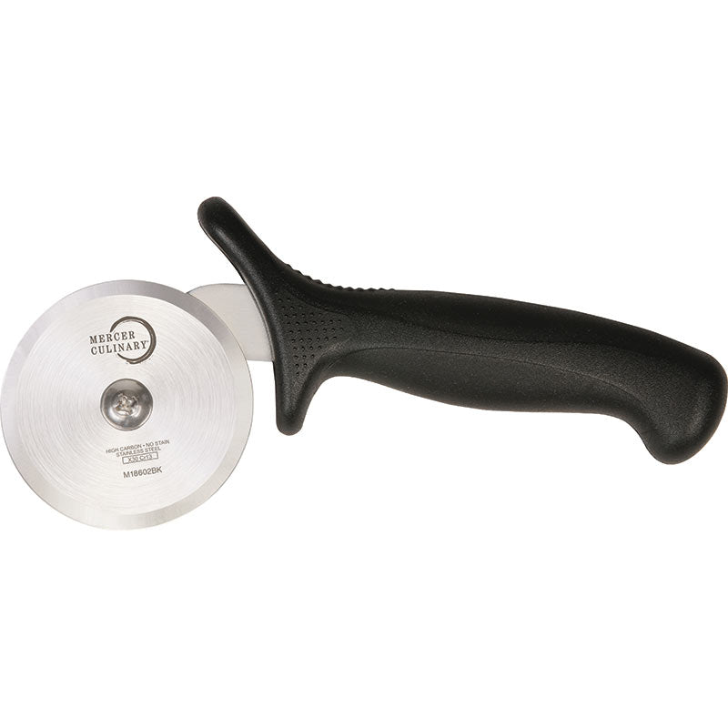 2-3/4" Millennia® Pizza Cutter, High-Carbon Japanese Steel, Santoprene® Handle, Black