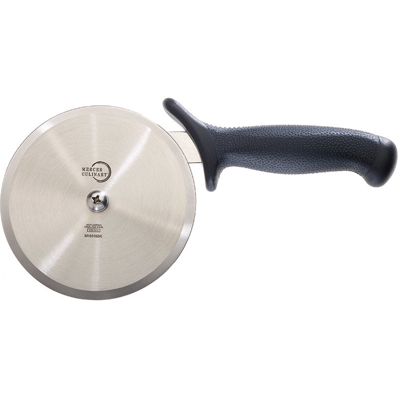 5" Millennia® Pizza Cutter, High-Carbon Japanese Steel, Santoprene® Handle, Black
