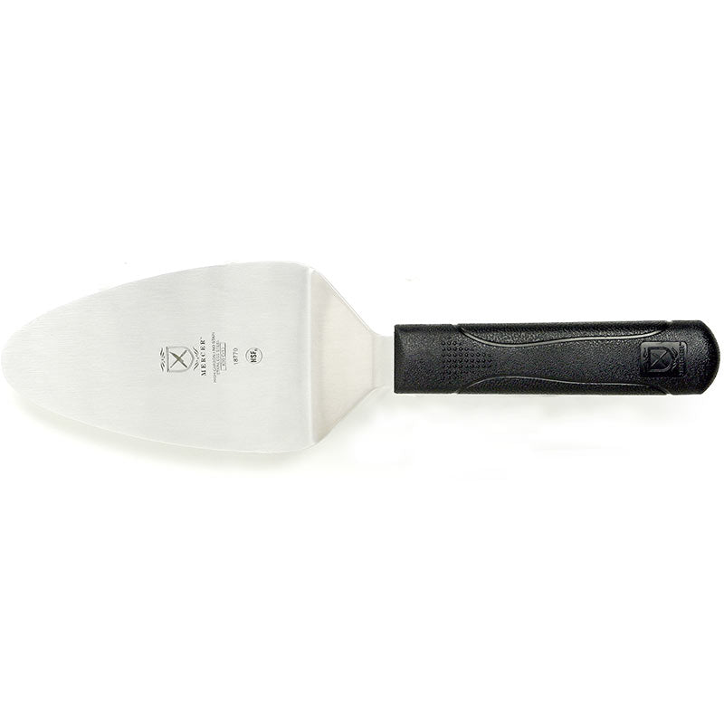 5" x 3" Millennia® Pie Knife, Japanese Steel Blade, Polypropylene Handle, Black