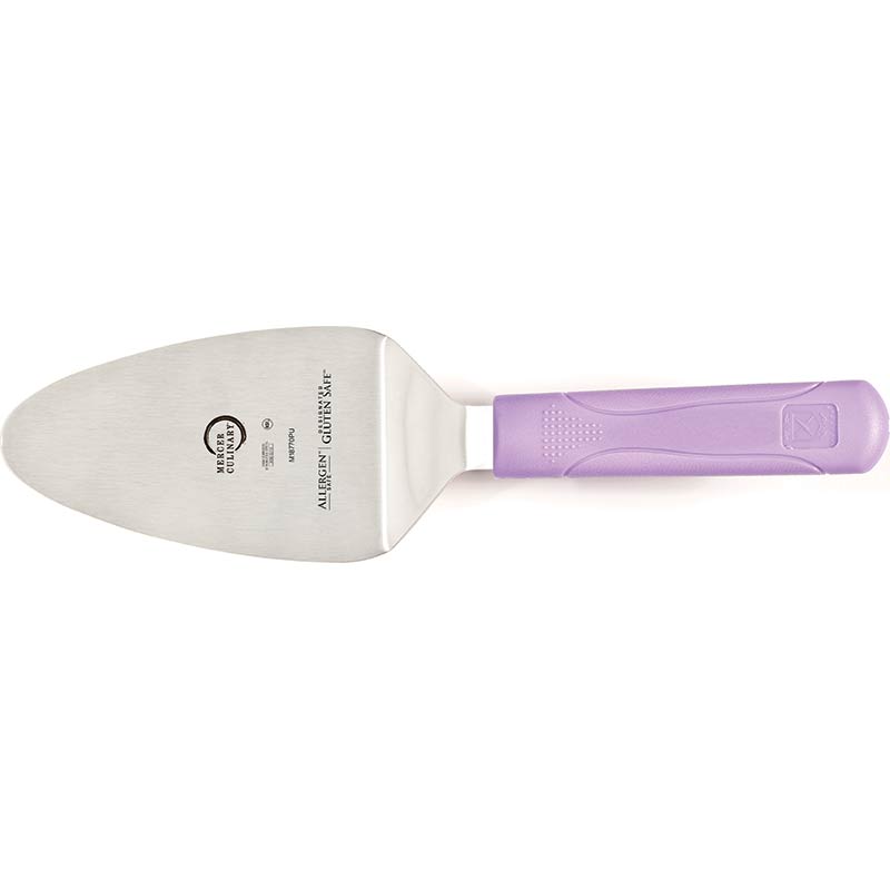 5" x 3" Millennia® Pie Server, Japanese Steel Blade, Polypropylene Handle, Purple
