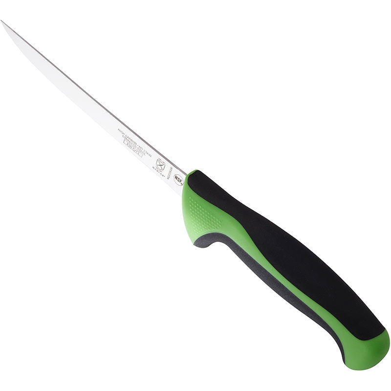 6" Millennia® Colors® Boning Knife, Narrow, High-Carbon Japanese Steel, Santoprene® Handle, Green