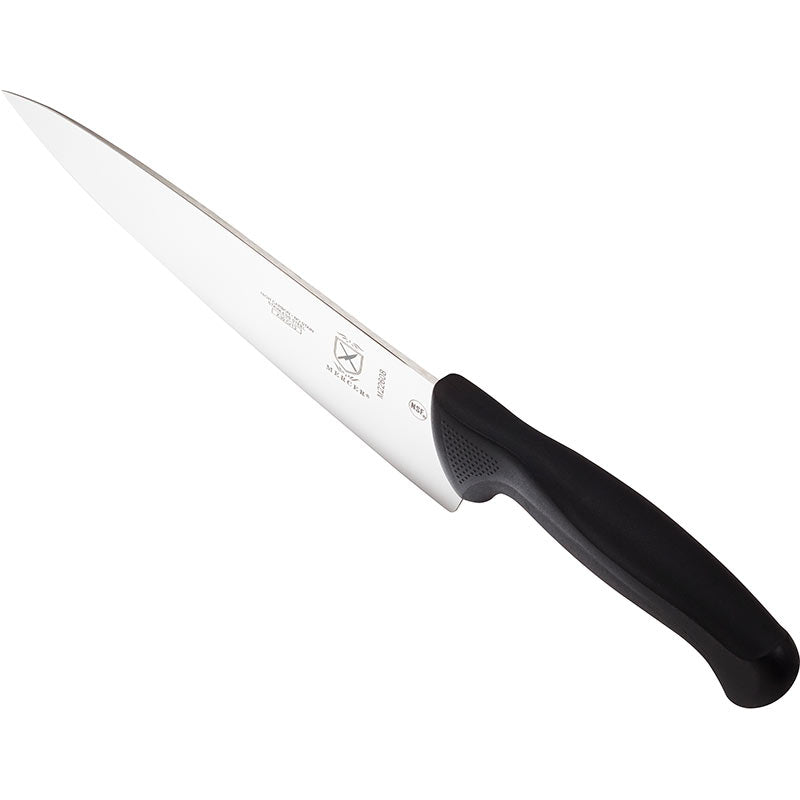 8" Millennia® Chef’s Knife, High-Carbon Japanese Steel, Santoprene® Handle, Black