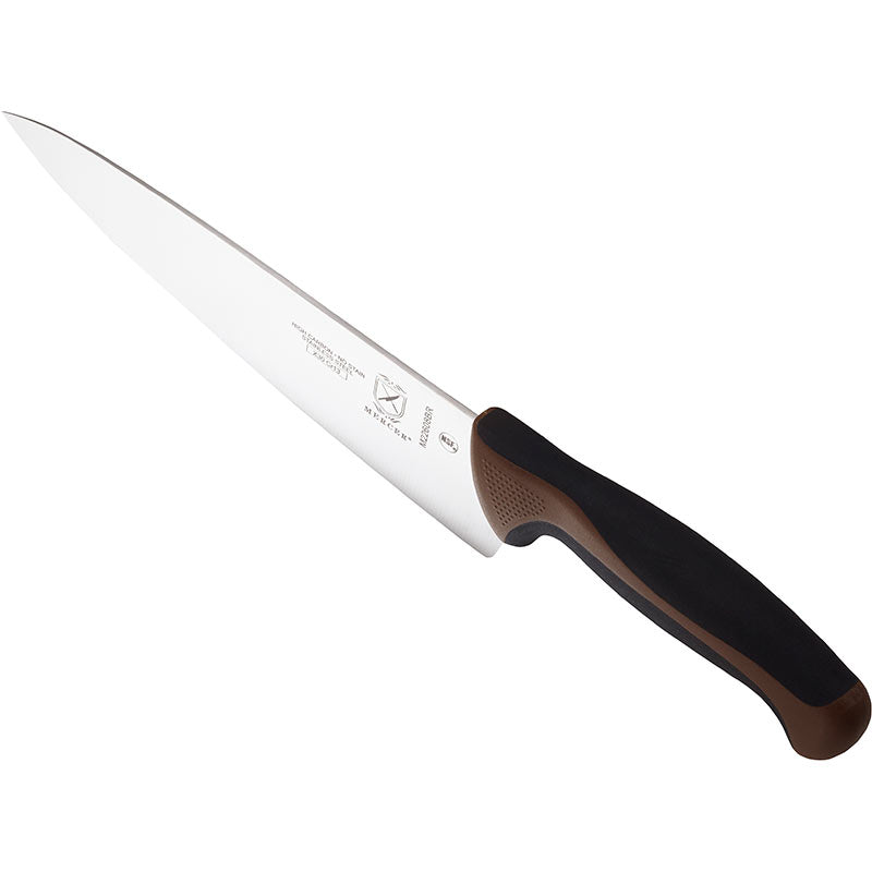 8" Millennia® Colors® Chef’s Knife, High-Carbon Japanese Steel, Santoprene® Handle, Brown