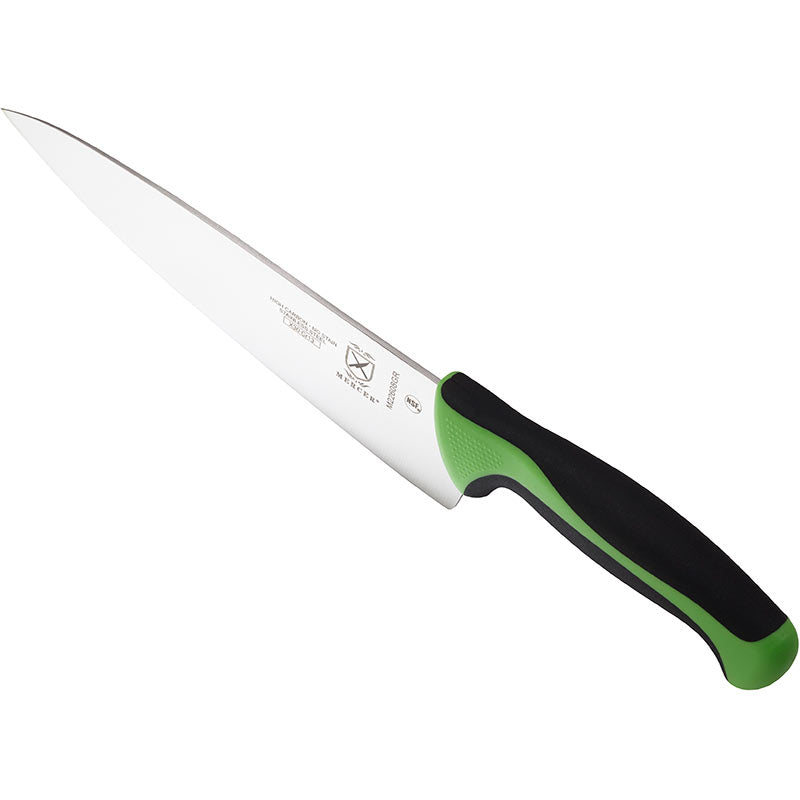 8" Millennia® Colors® Chef’s Knife, High-Carbon Japanese Steel, Santoprene® Handle, Green