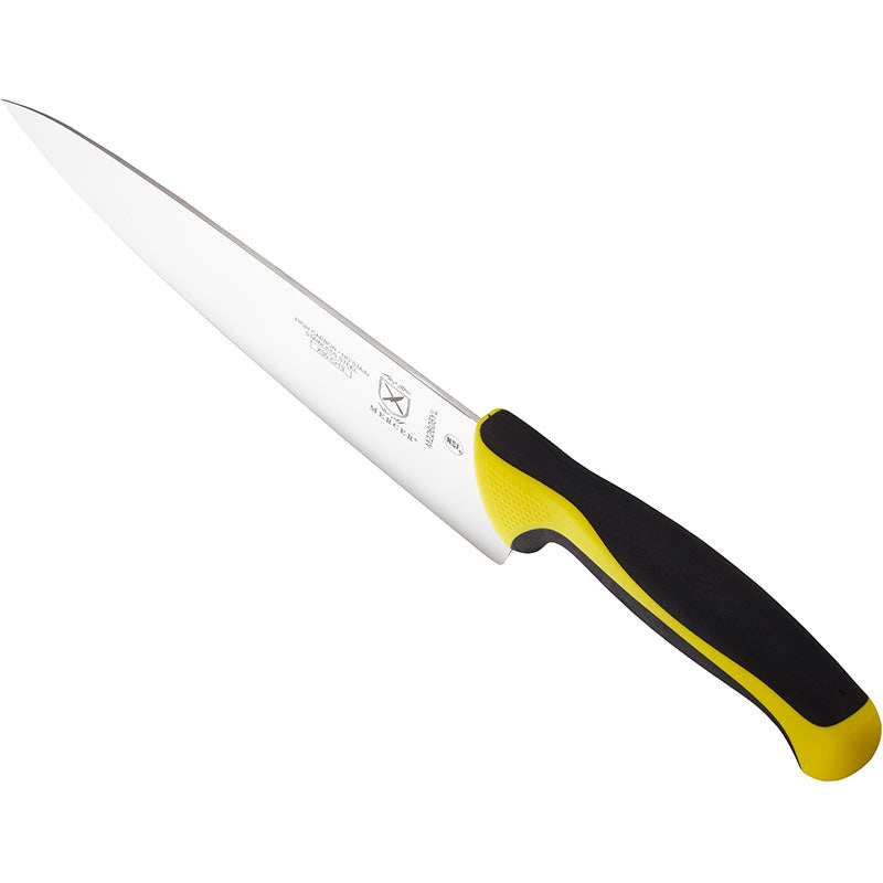 8" Millennia® Colors® Chef’s Knife, High-Carbon Japanese Steel, Santoprene® Handle, Yellow