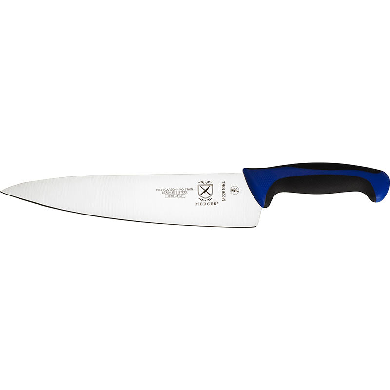 10" Millennia® Colors® Chef’s Knife, High-Carbon Japanese Steel, Santoprene® Handle, Blue