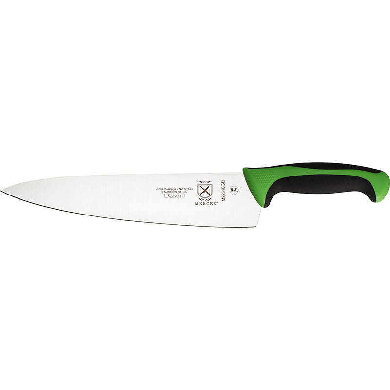 10" Millennia® Colors® Chef’s Knife, High-Carbon Japanese Steel, Santoprene® Handle, Green