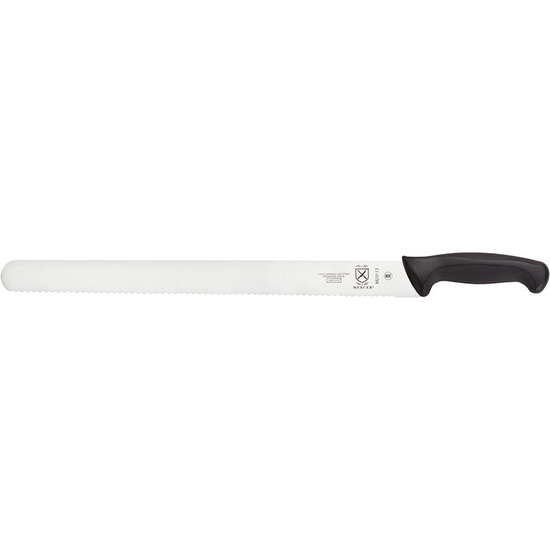 16" Millennia® Cake Slicer Knife, Wavy Edge, High-Carbon Japanese Steel, Santoprene® Handle