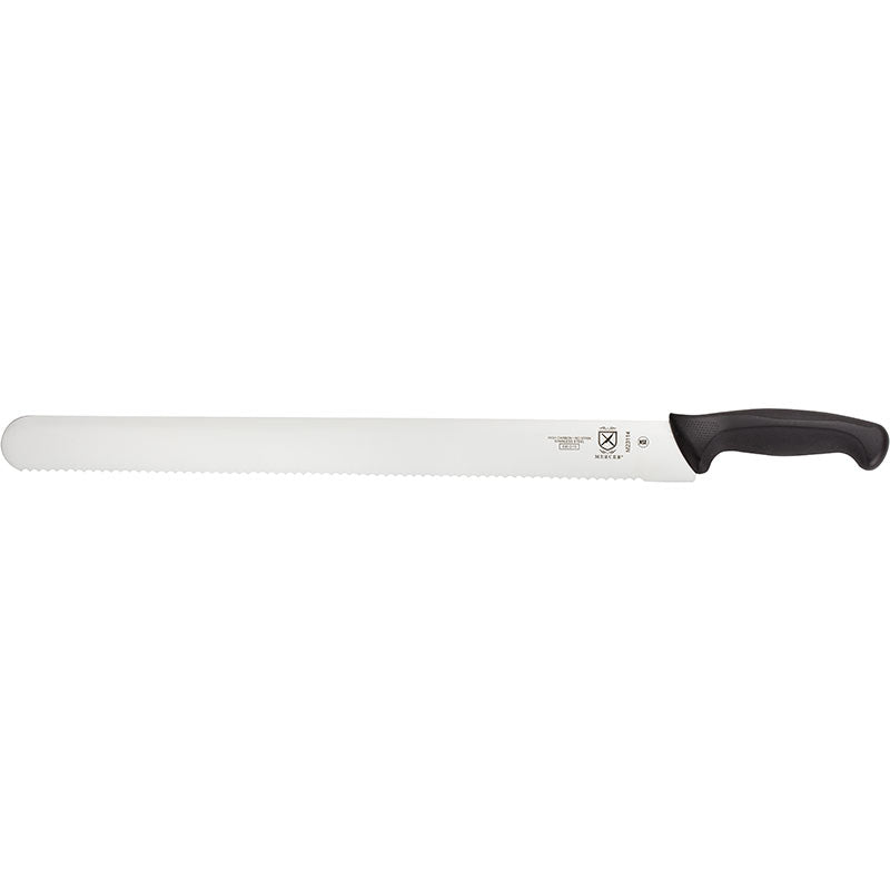 18" Millennia® Cake Slicer Knife, Wavy Edge, High-Carbon Japanese Steel, Santoprene® Handle