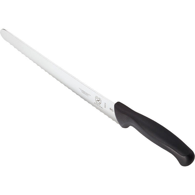 10" Millennia® Bread Knife, Wide Wavy Edge, High-Carbon Japanese Steel, Santoprene® Handle