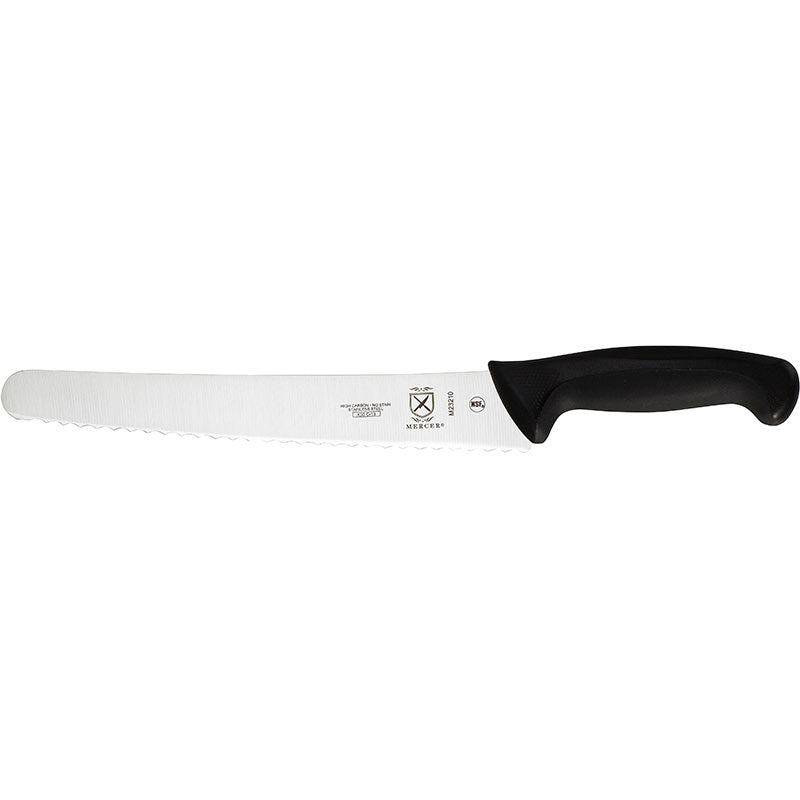10" Millennia® Bread Knife, Wide Wavy Edge, High-Carbon Japanese Steel, Santoprene® Handle