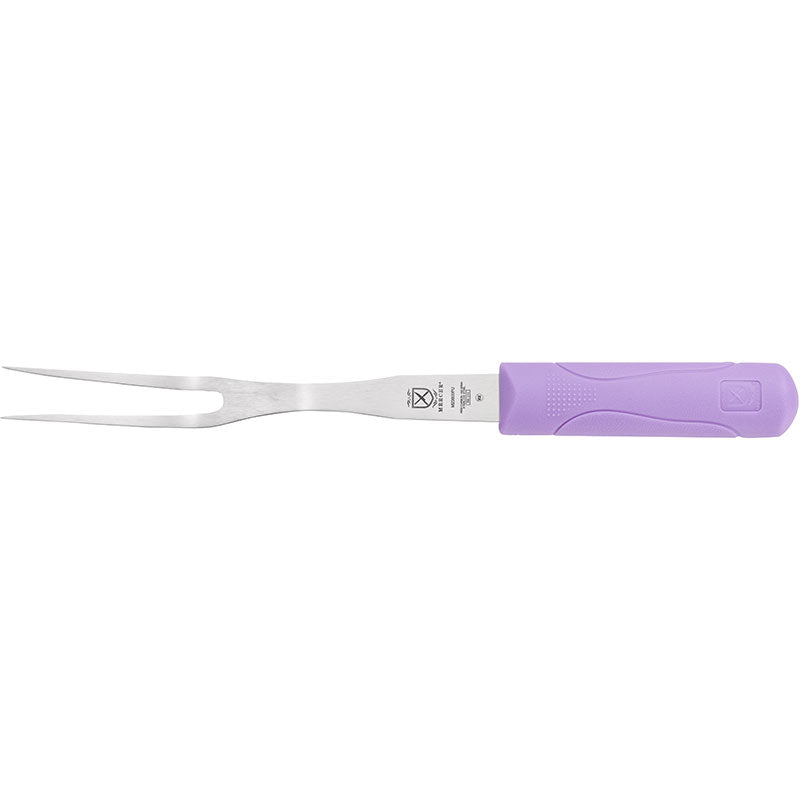 8" Millennia® Cook’s Fork, High-Carbon Japanese Steel, Polypropylene Handle, Purple