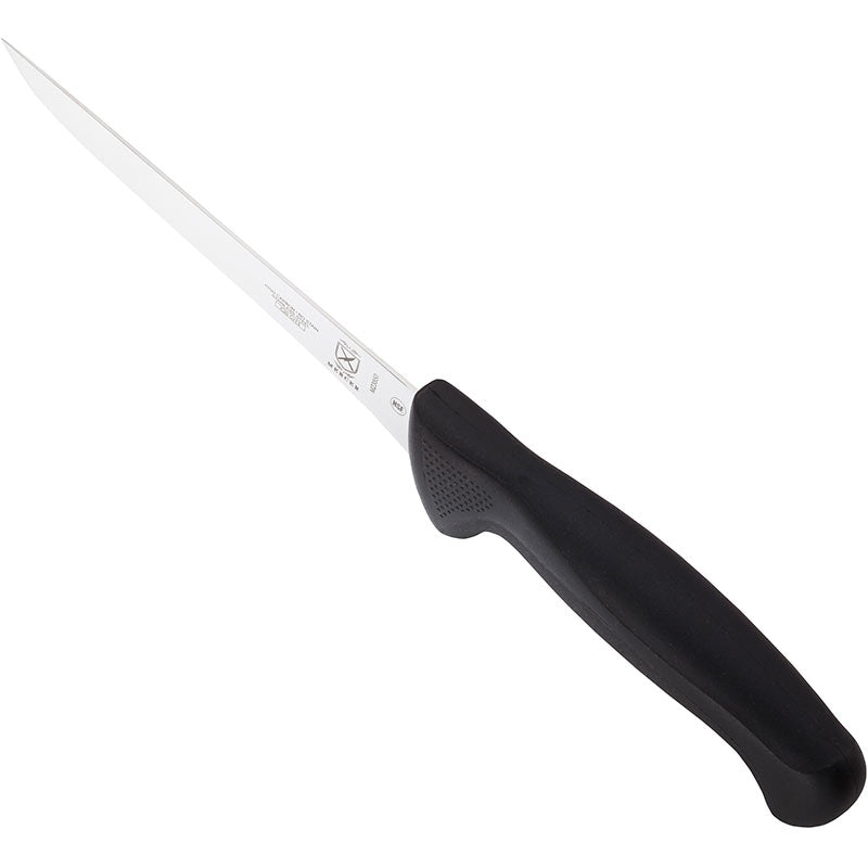6" Millennia® Boning Knife, Flexible, High-Carbon Japanese Steel, Santoprene® Handle, Black