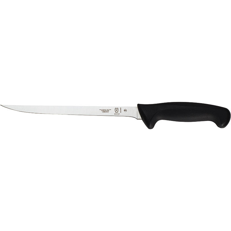8-1/2" Millennia® Fillet Knife, Narrow, High-Carbon Japanese Steel, Santoprene® Handle, Black