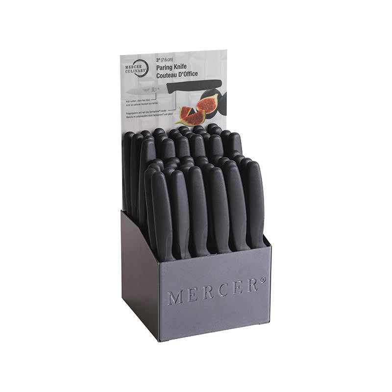 Millennia® Color Paring Knife Replenishment Set, 48-Piece Black Handle Knives