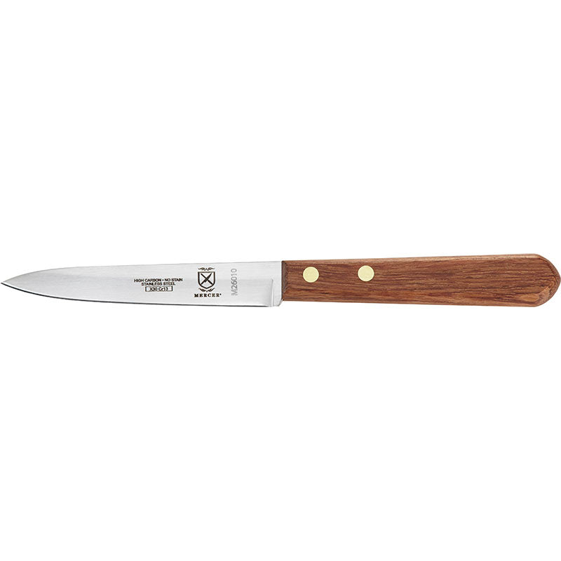 3-1/2" Praxis® Paring Knife, High Carbon Japanese Stainless Steel, Rosewood Handle