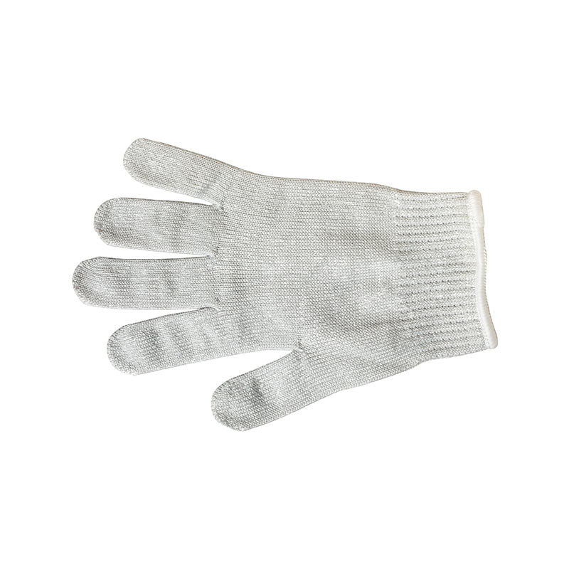 Millennia® Cut Glove, Size L, 10-Gauge, Stainless Steel Reinforced, White/White Cuff