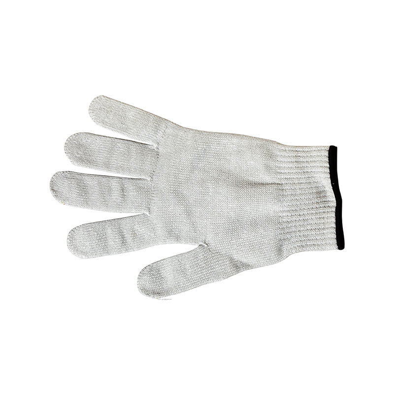 Millennia® Cut Glove, Size 1X, 10-Gauge, Stainless Steel Reinforced, White/Black Cuff