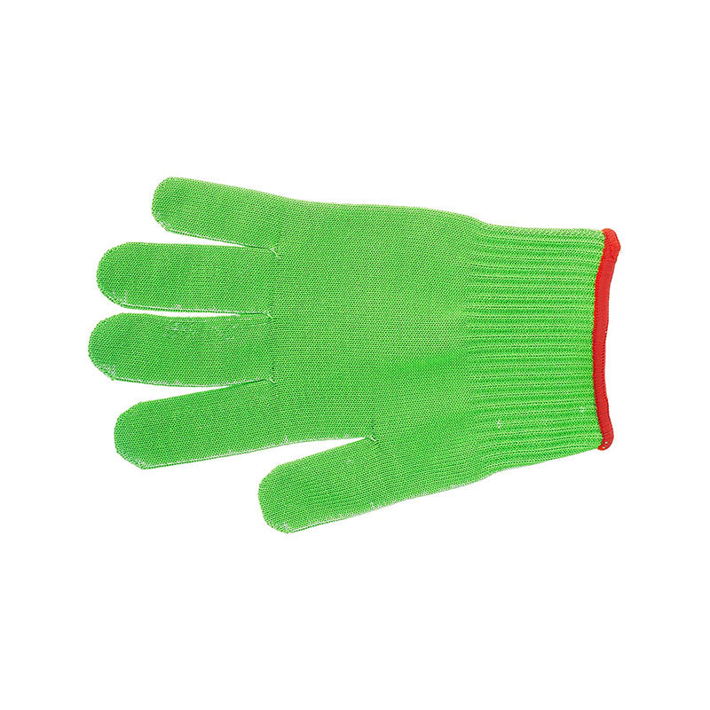 Millennia® Colors® Cut Glove, Size S, 13-Gauge, Green/Red Cuff