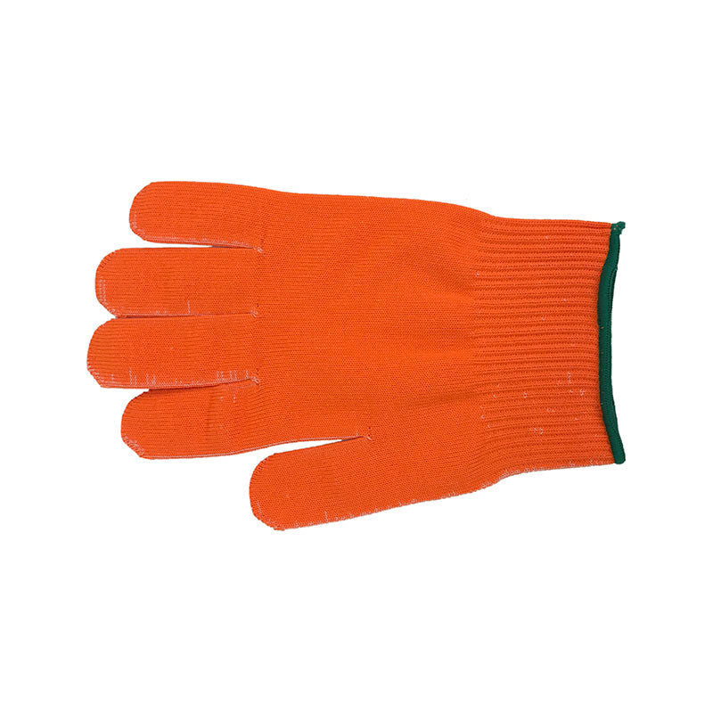 Millennia® Colors® Cut Glove, Size M, 13-Gauge, Orange/Green Cuff