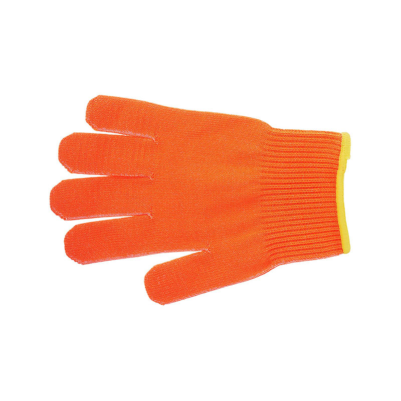 Millennia® Colors® Cut Glove, Size XS, 13-Gauge, Orange/Gold Cuff