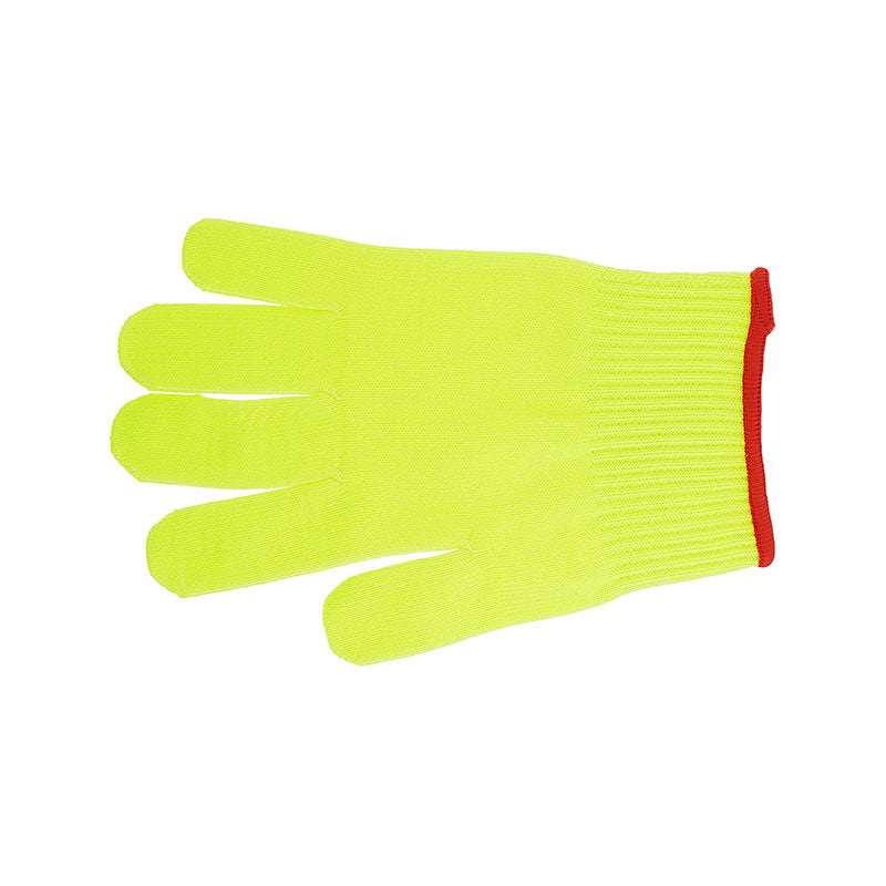 Millennia® Colors® Cut Glove, Size S, 13-Gauge, Yellow/Red Cuff