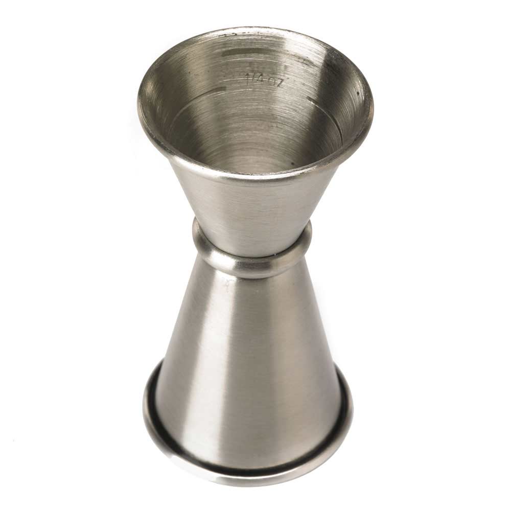 Barfly® 1/2 & 3/4 oz. Silver Japanese Style Jigger