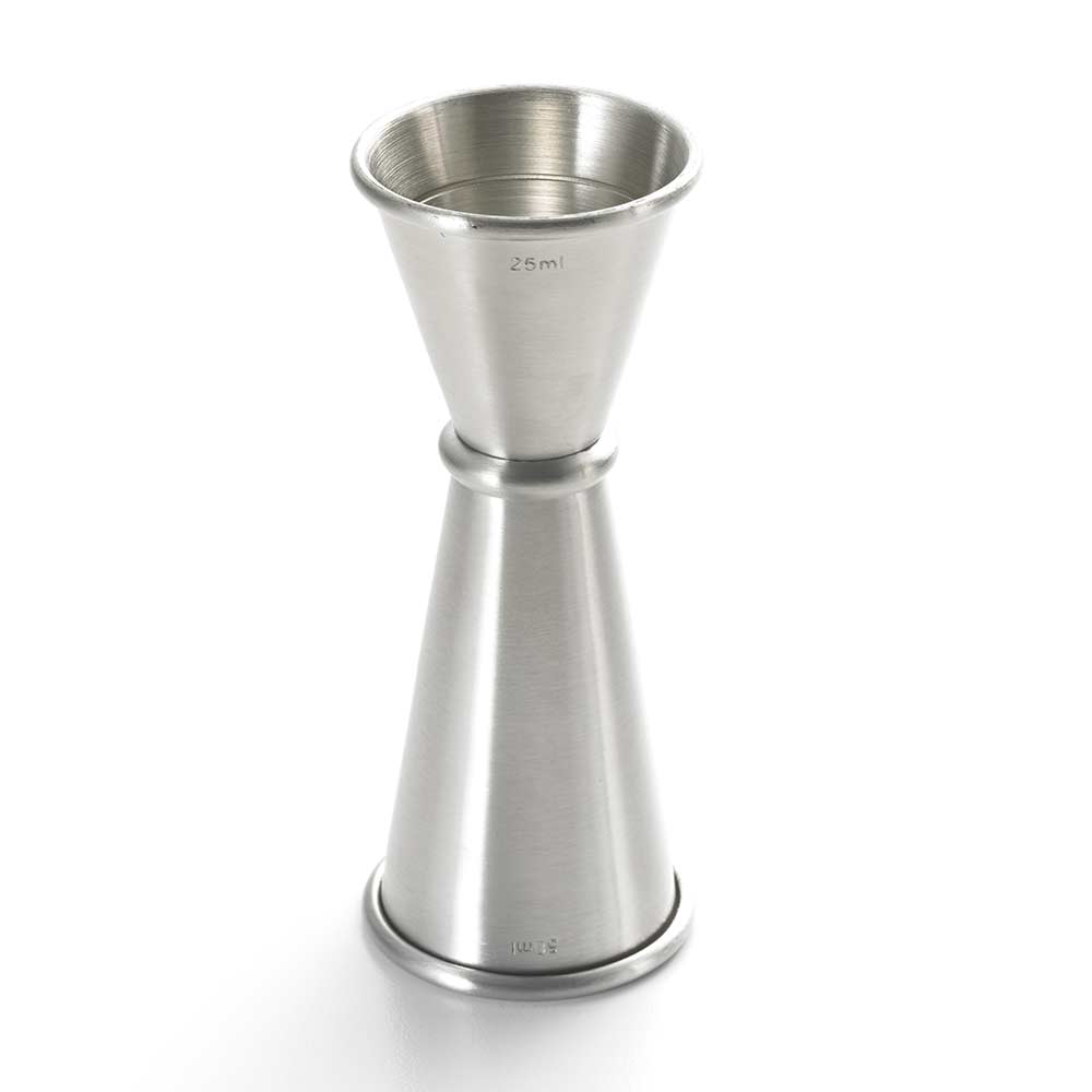Barfly® 25 & 50 ml Japanese Style Jigger, Silver