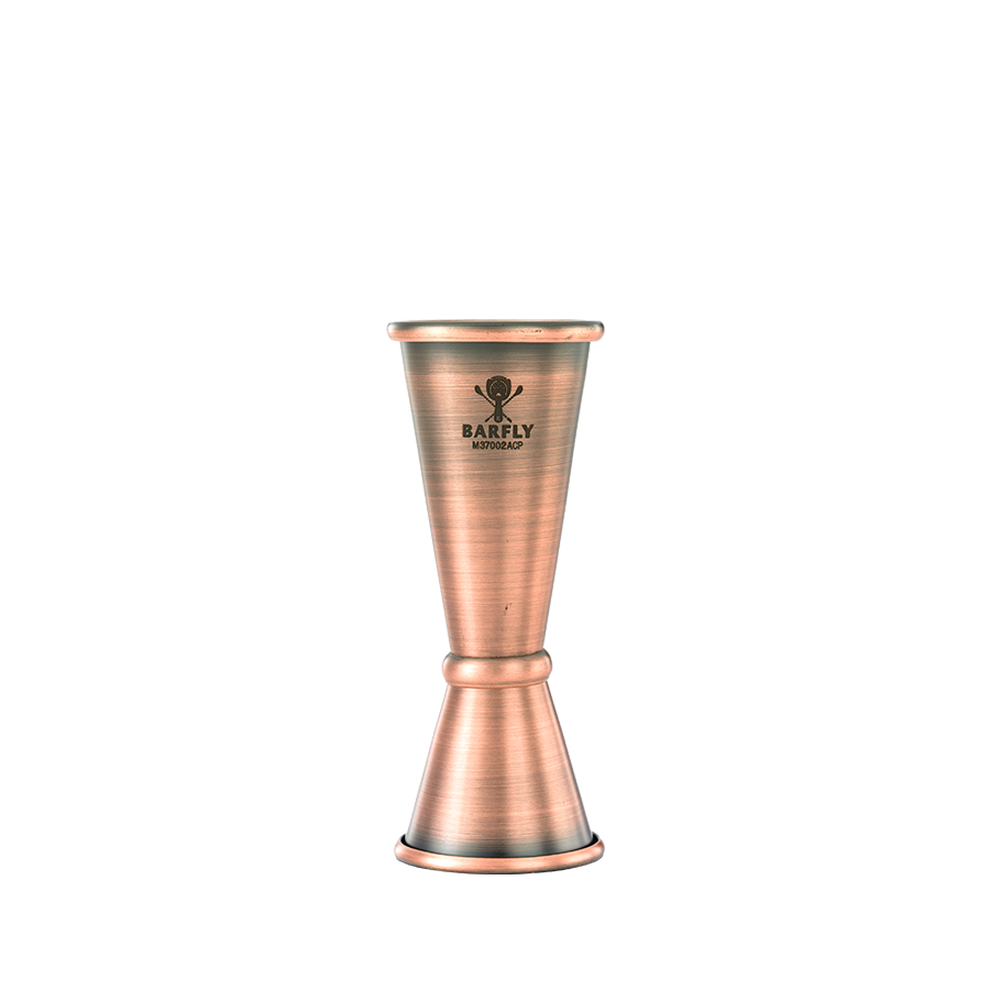 Barfly® 25 & 50 ml Japanese Style Jigger, Antique Copper