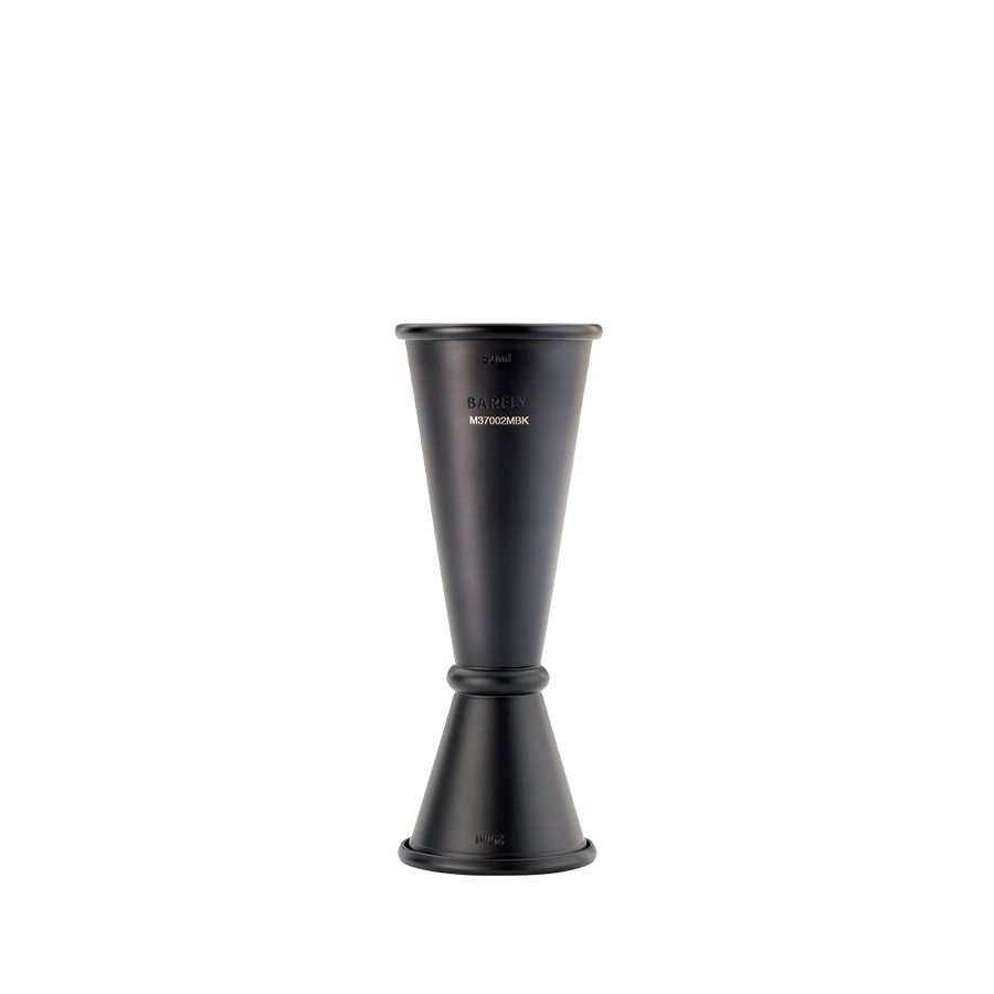 Barfly Black Out Japanese Style Jigger 25 & 50 ml Matte Black