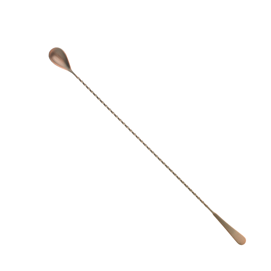 Barfly® 17-1/8" Japanese Style Bar Spoon with Silver Core, Copper