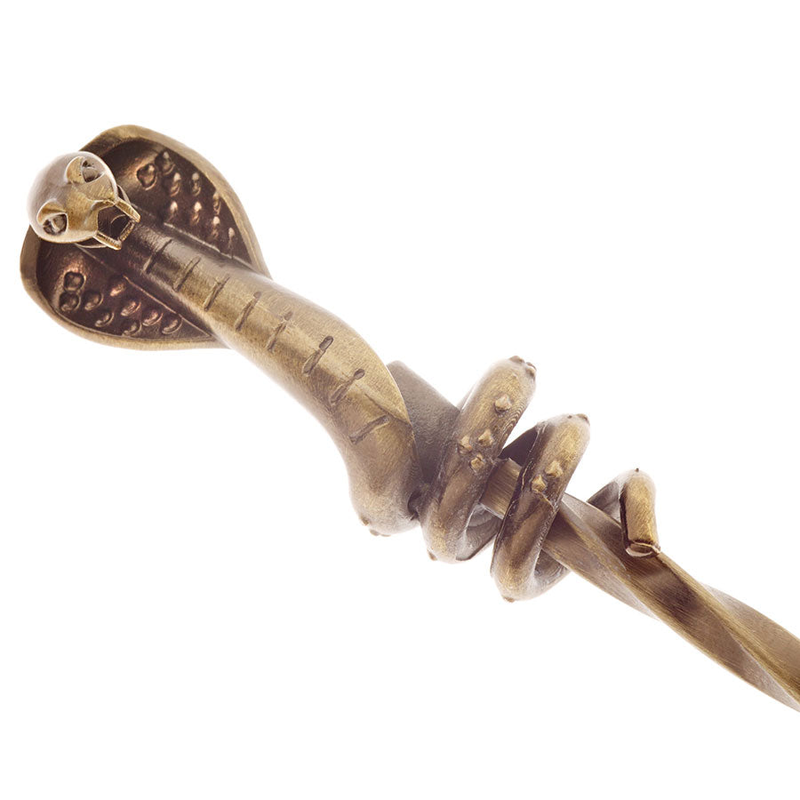 Venym Cobra Bar Spoon 11-13/16 in Antique Bronze Snakeskin