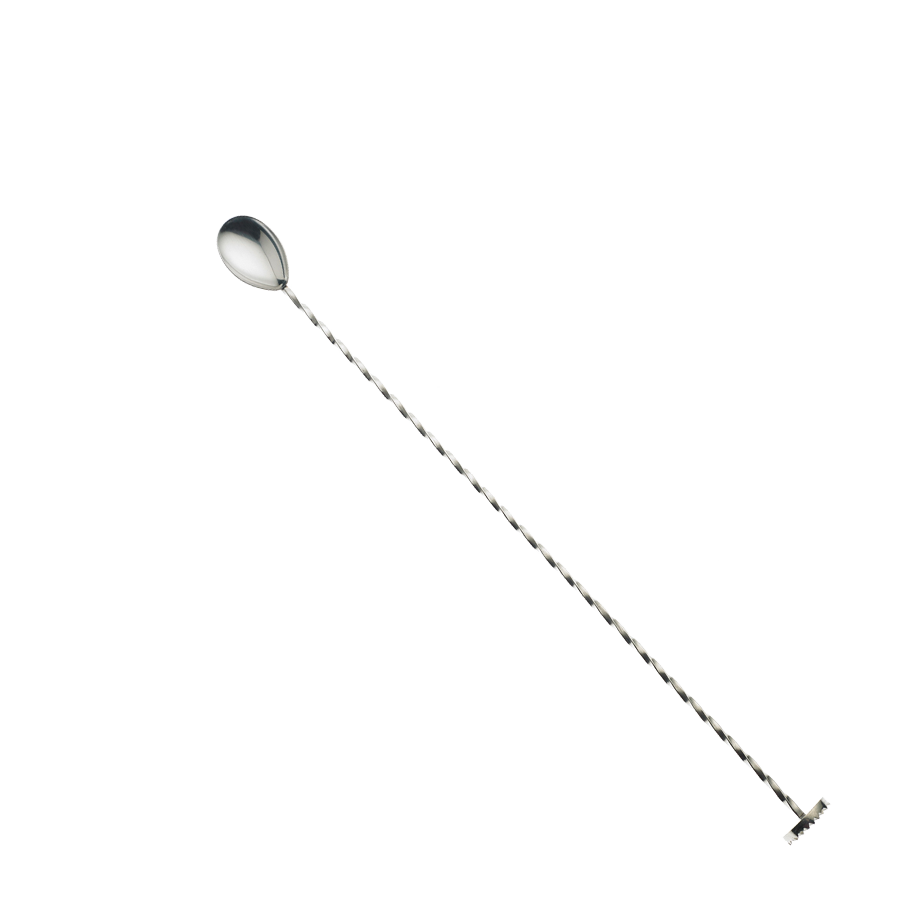 Barfly® 15-3/4" Bar Spoon with Muddler, Silver