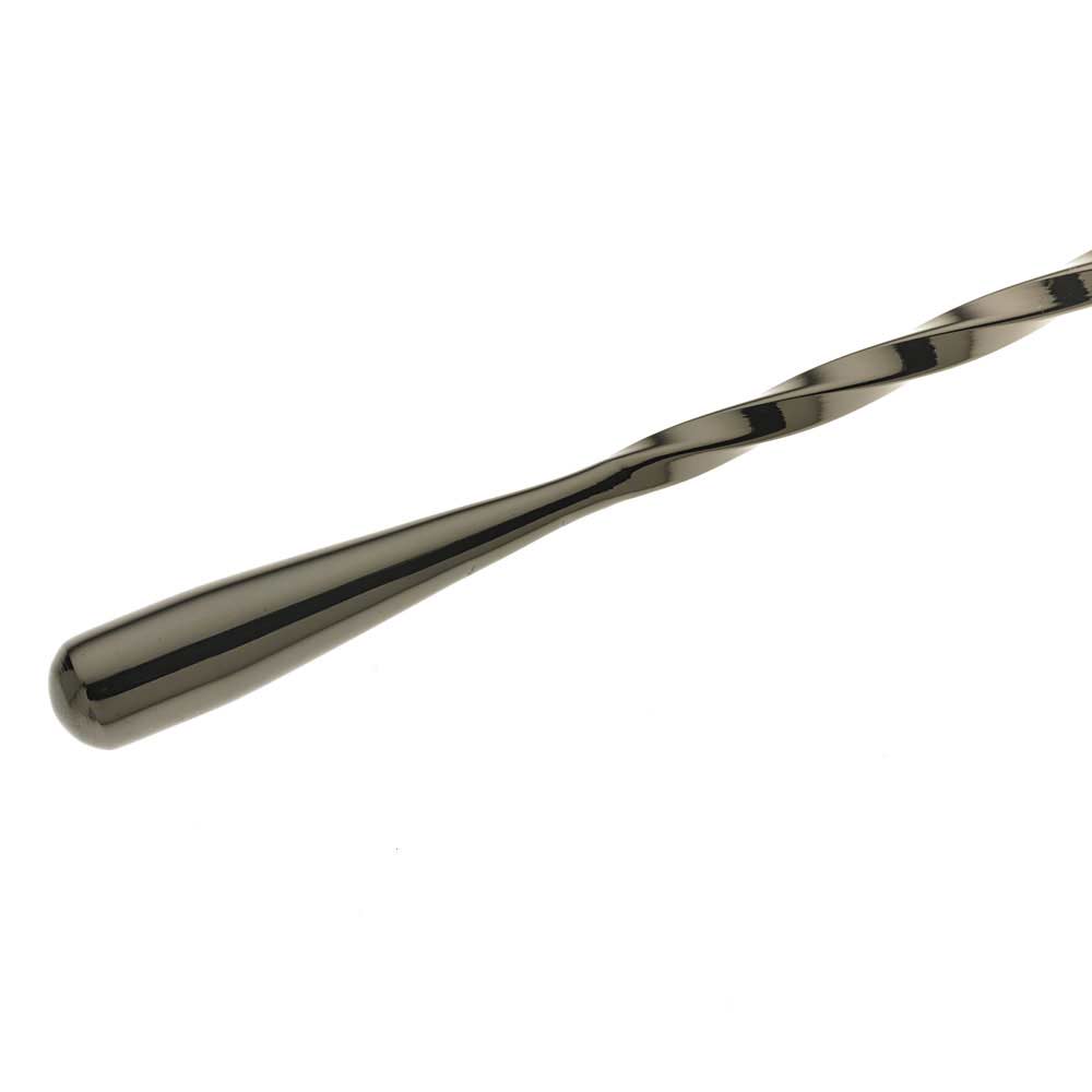 Barfly 13-3/16" Black Double-End Stainless Steel Bar Stirrer