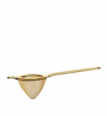 Barfly® Mesh Strainer, 3-1/2" dia., Gold
