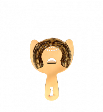 Barfly® Spring Bar Strainer, Gold