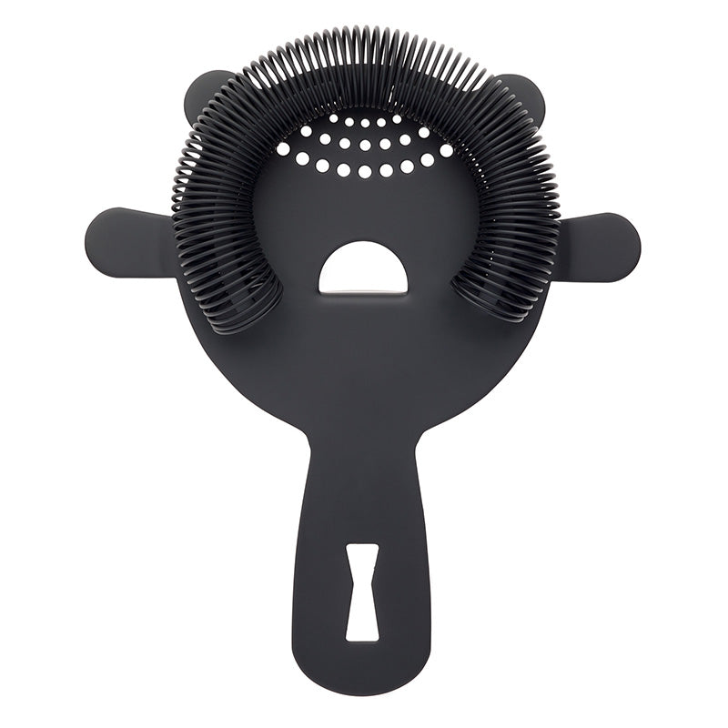 Mercer Barfly Black Out 4-Prong Bar Strainer 5-5/8 in Matte Black