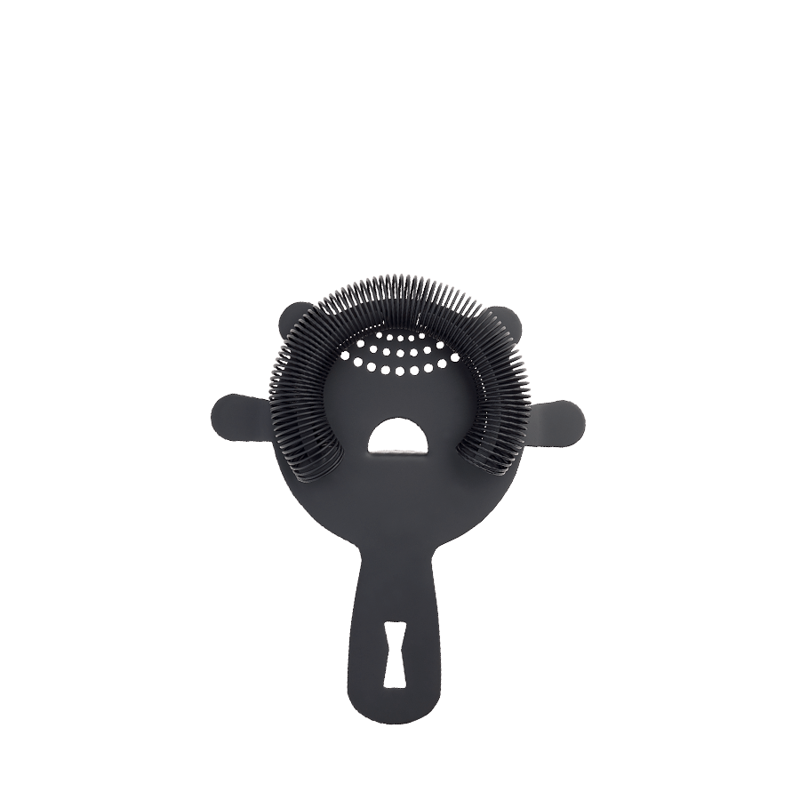 Mercer Barfly Black Out 4-Prong Bar Strainer 5-5/8 in Matte Black