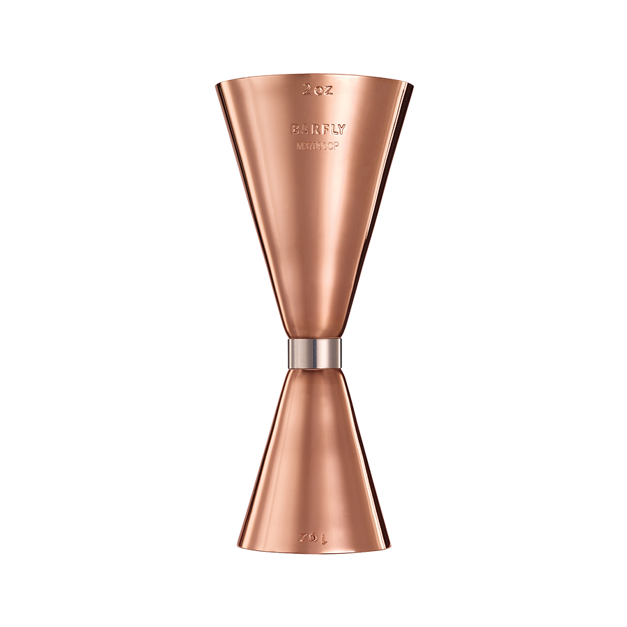 Barfly® 1 & 2 oz. Slim Style Jigger, Copper