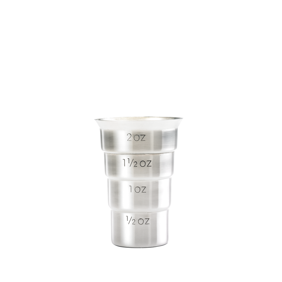Barfly® 2 oz. Stepped Jigger, Silver