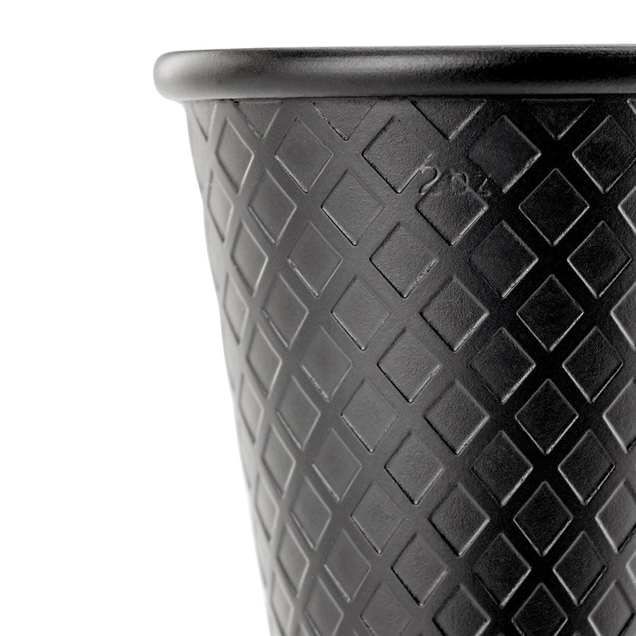 Barfly Black Out Diamond Lattice Jigger 1 & 2 oz Matte Black