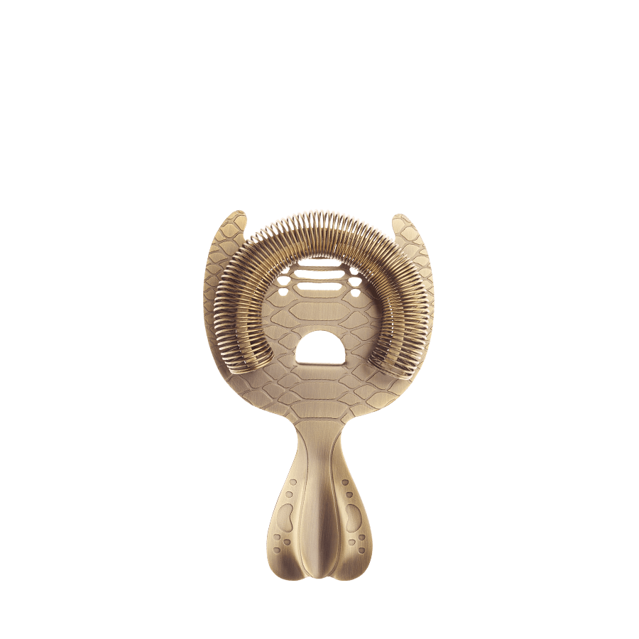 Venym Spring Bar Strainer 6 in Heavy Duty Antique Bronze
