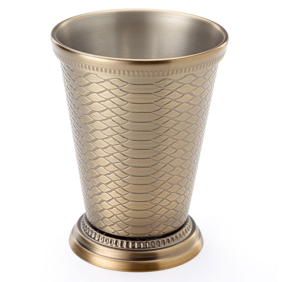 Barfly Venym Julep Cup 12 oz Footed Antique Brass