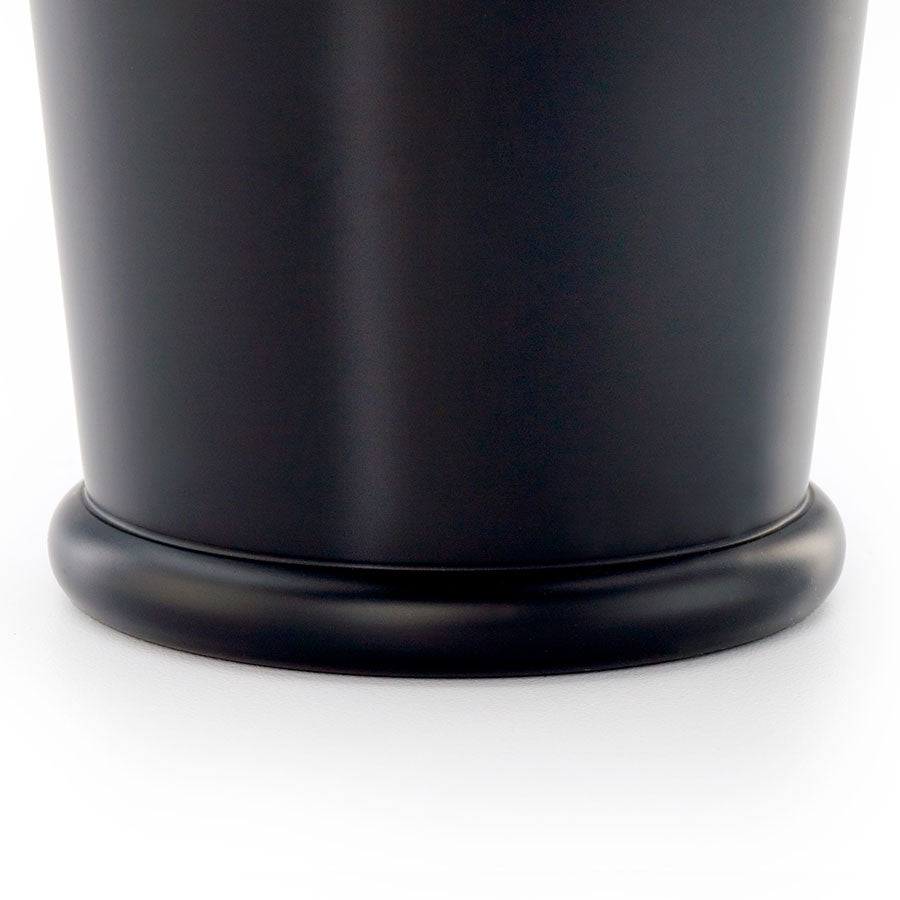 Barfly Black Out Deluxe Weighted Shaker 18 oz Matte Black